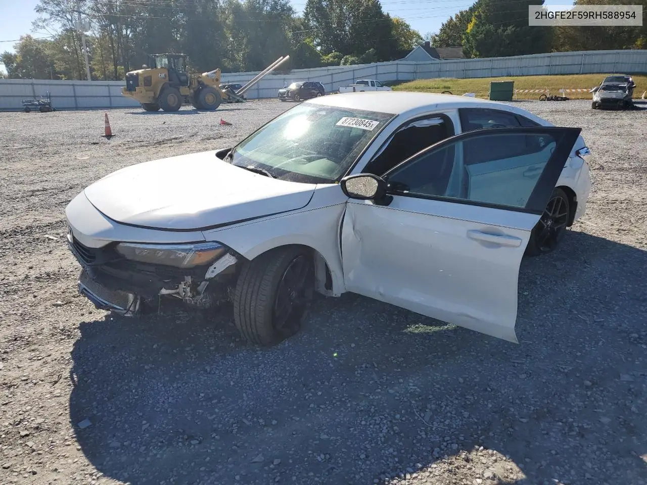 2HGFE2F59RH588954 2024 Honda Civic Sport