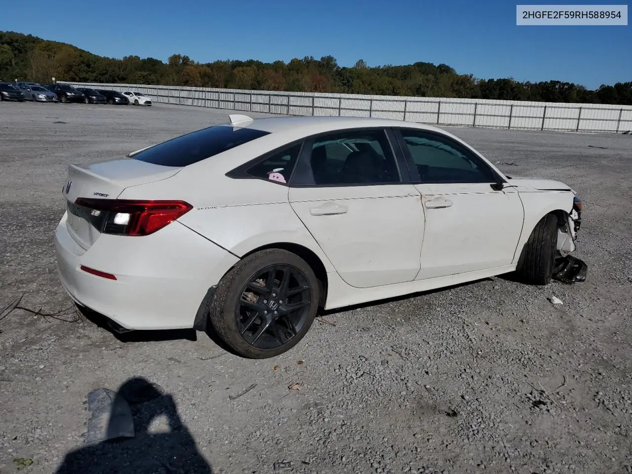 2HGFE2F59RH588954 2024 Honda Civic Sport
