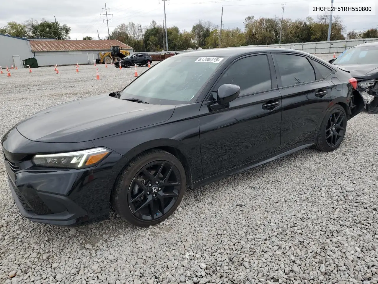 2HGFE2F51RH550800 2024 Honda Civic Sport