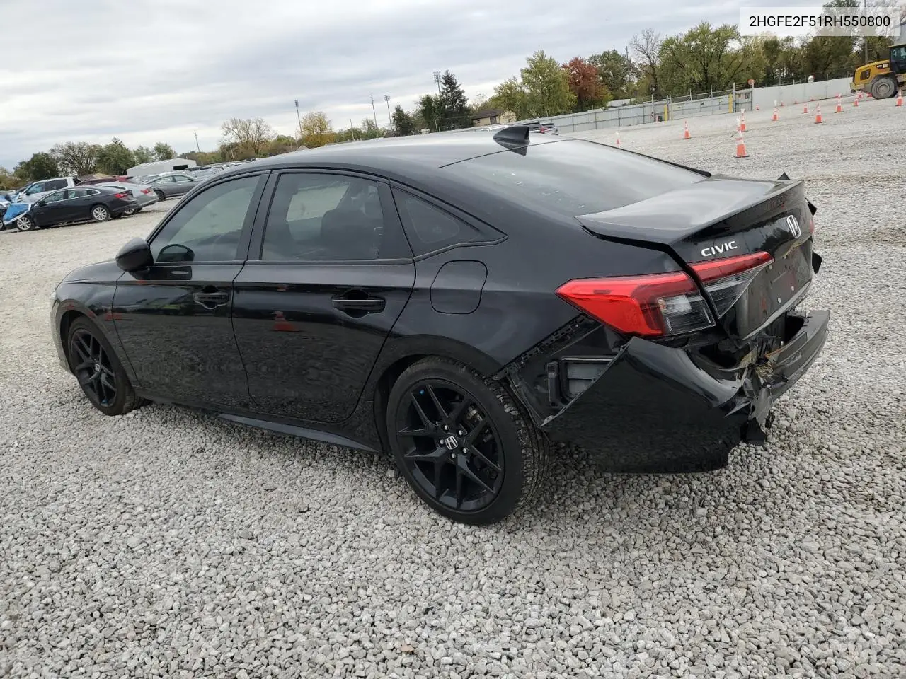 2HGFE2F51RH550800 2024 Honda Civic Sport