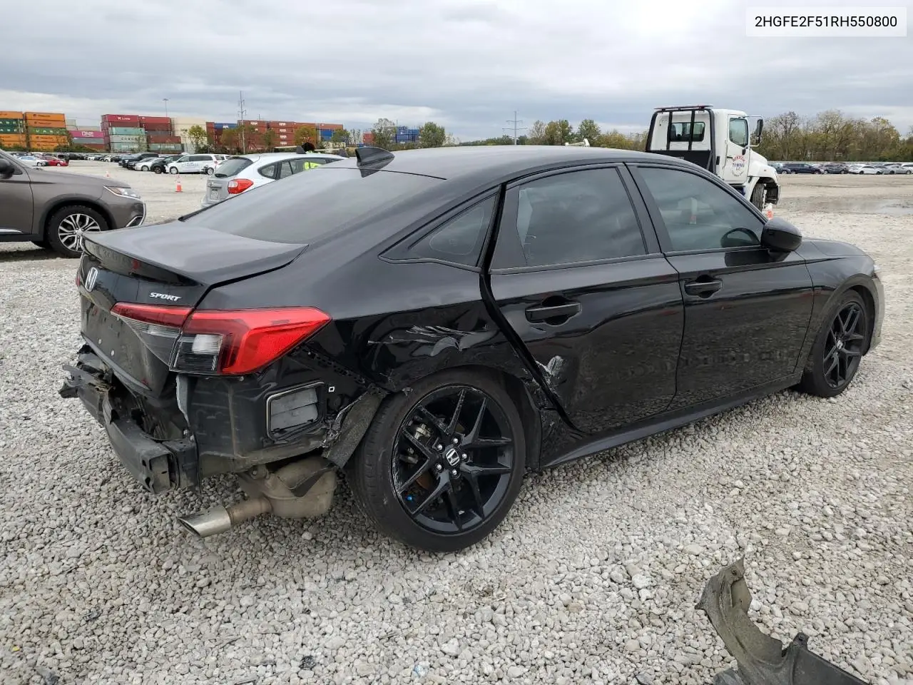 2HGFE2F51RH550800 2024 Honda Civic Sport