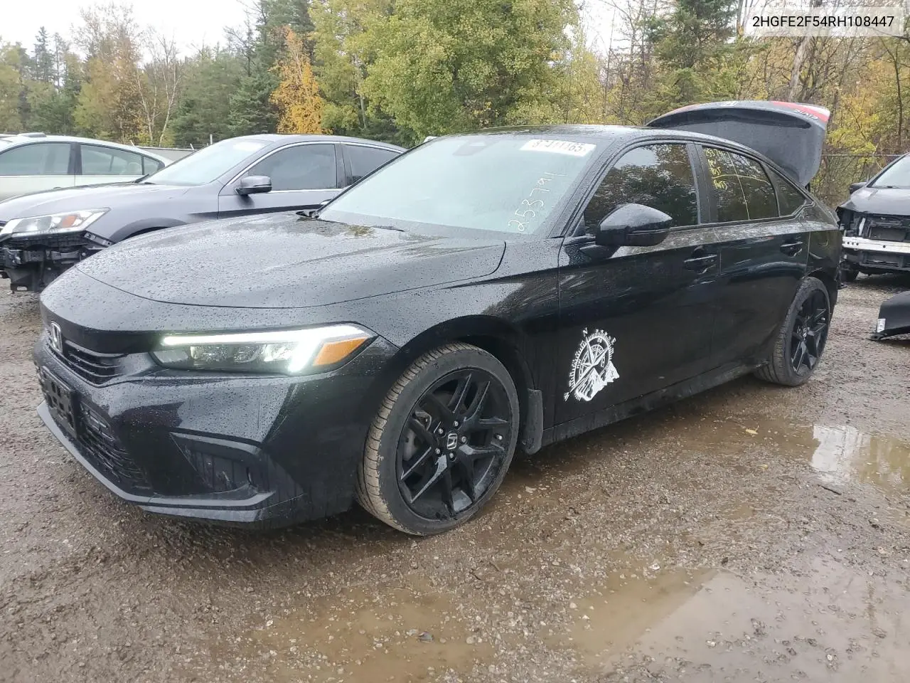 2HGFE2F54RH108447 2024 Honda Civic Sport