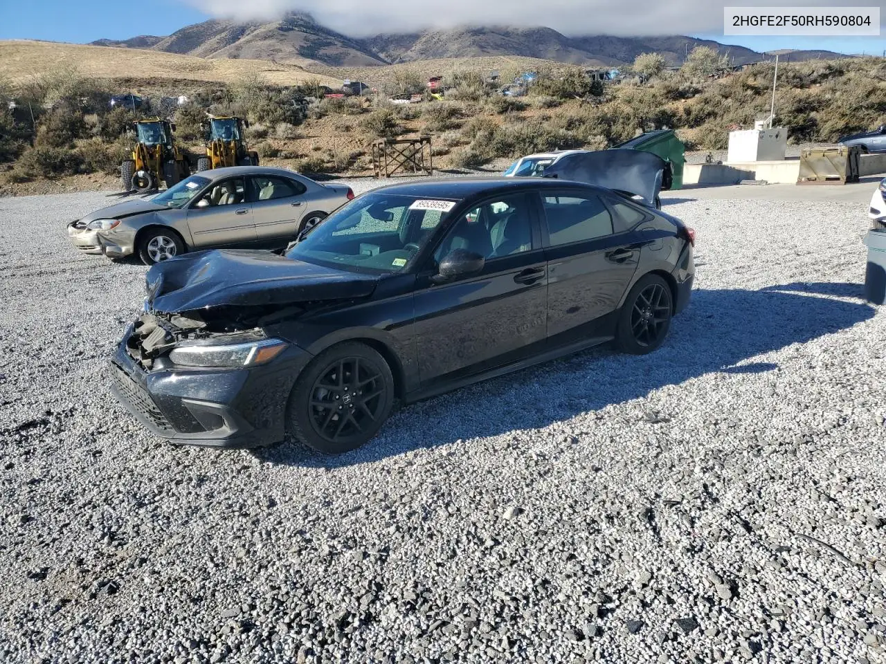 2HGFE2F50RH590804 2024 Honda Civic Sport