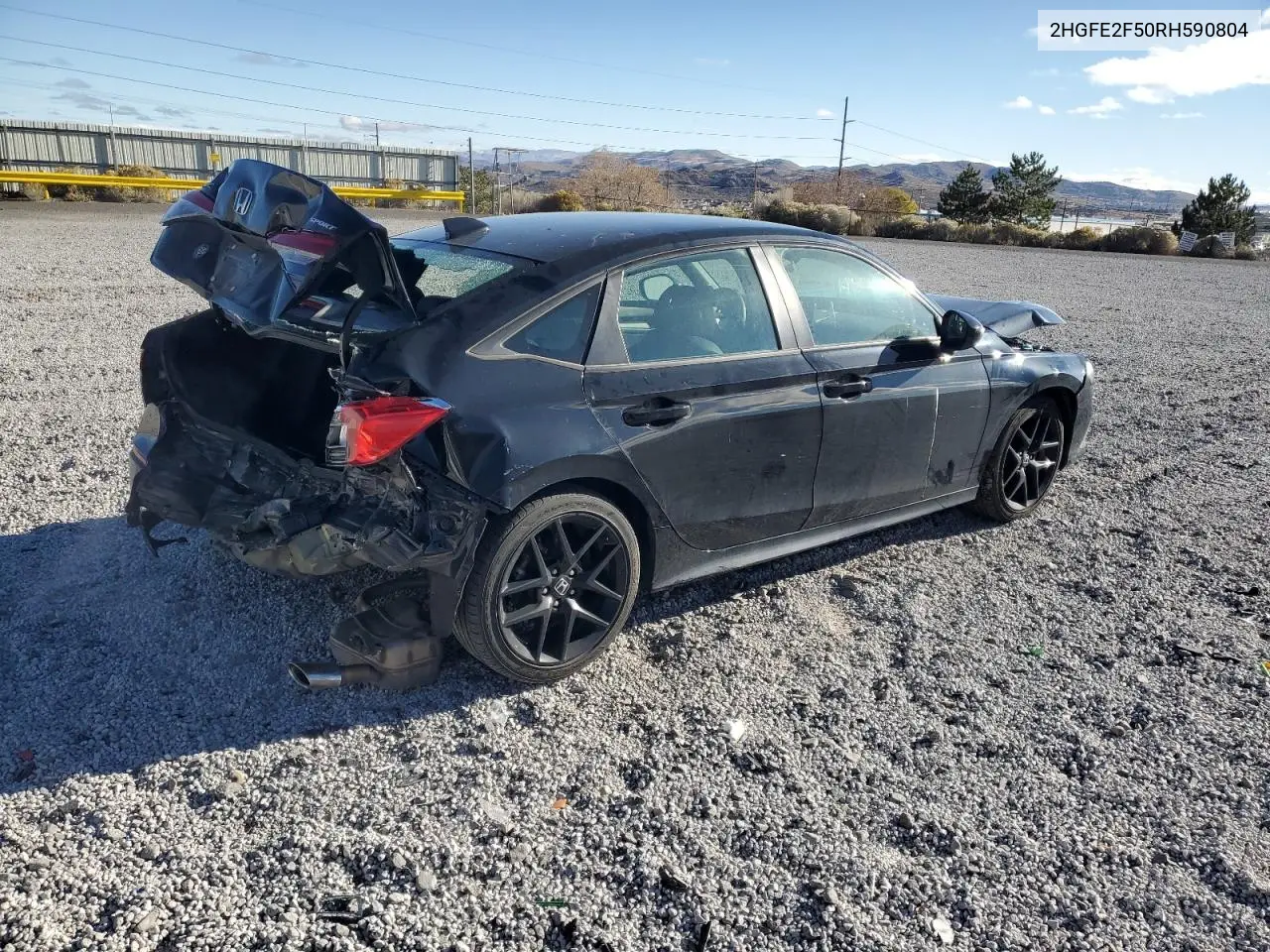 2HGFE2F50RH590804 2024 Honda Civic Sport