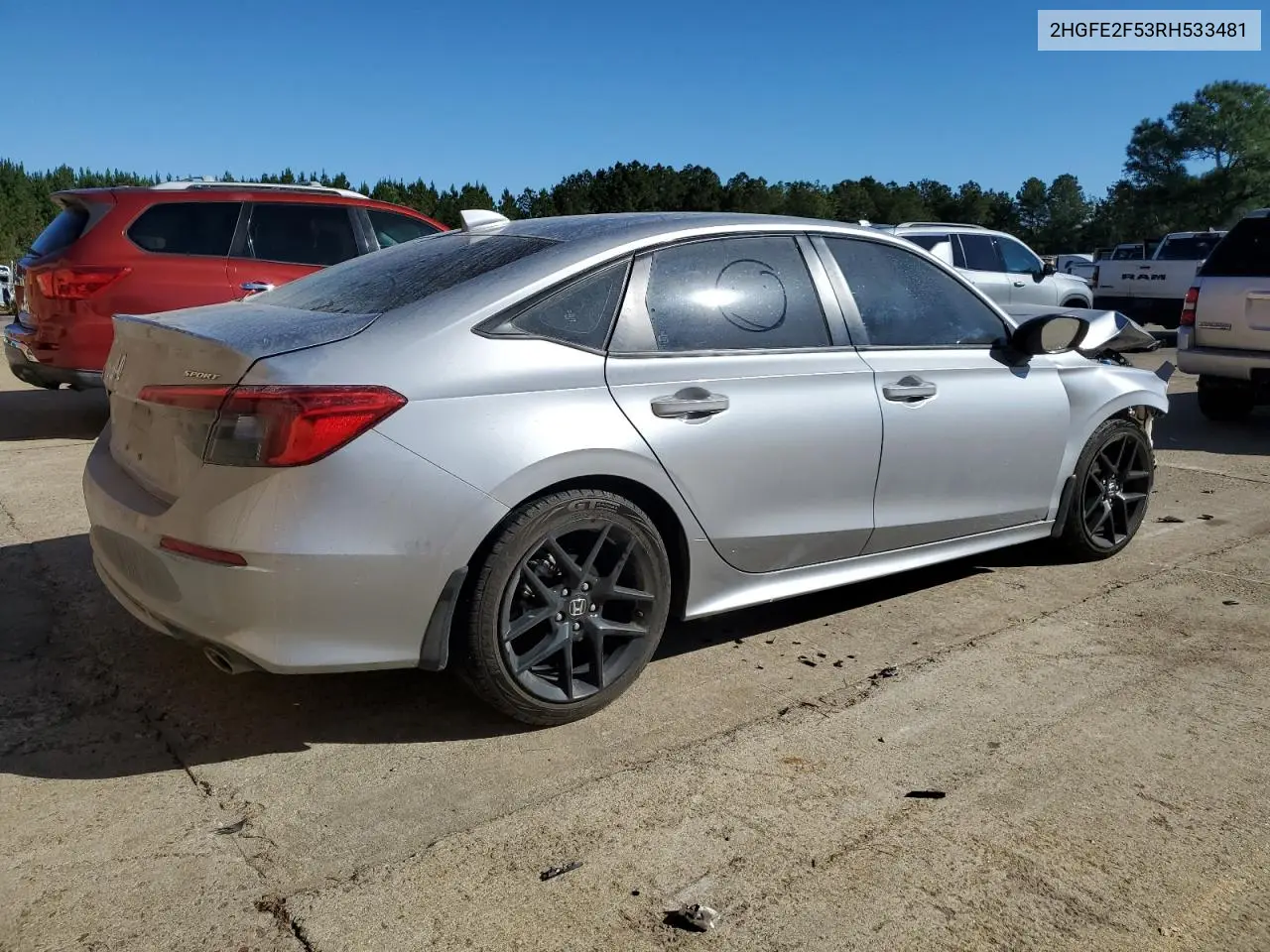 2HGFE2F53RH533481 2024 Honda Civic Sport