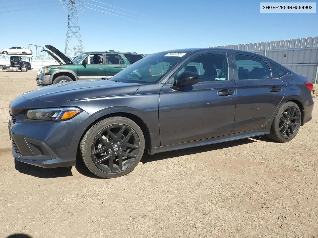 2HGFE2F54RH564903 2024 Honda Civic Sport