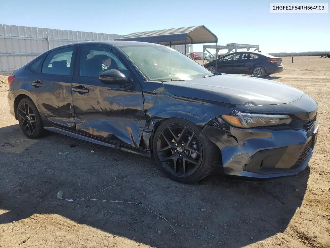 2HGFE2F54RH564903 2024 Honda Civic Sport