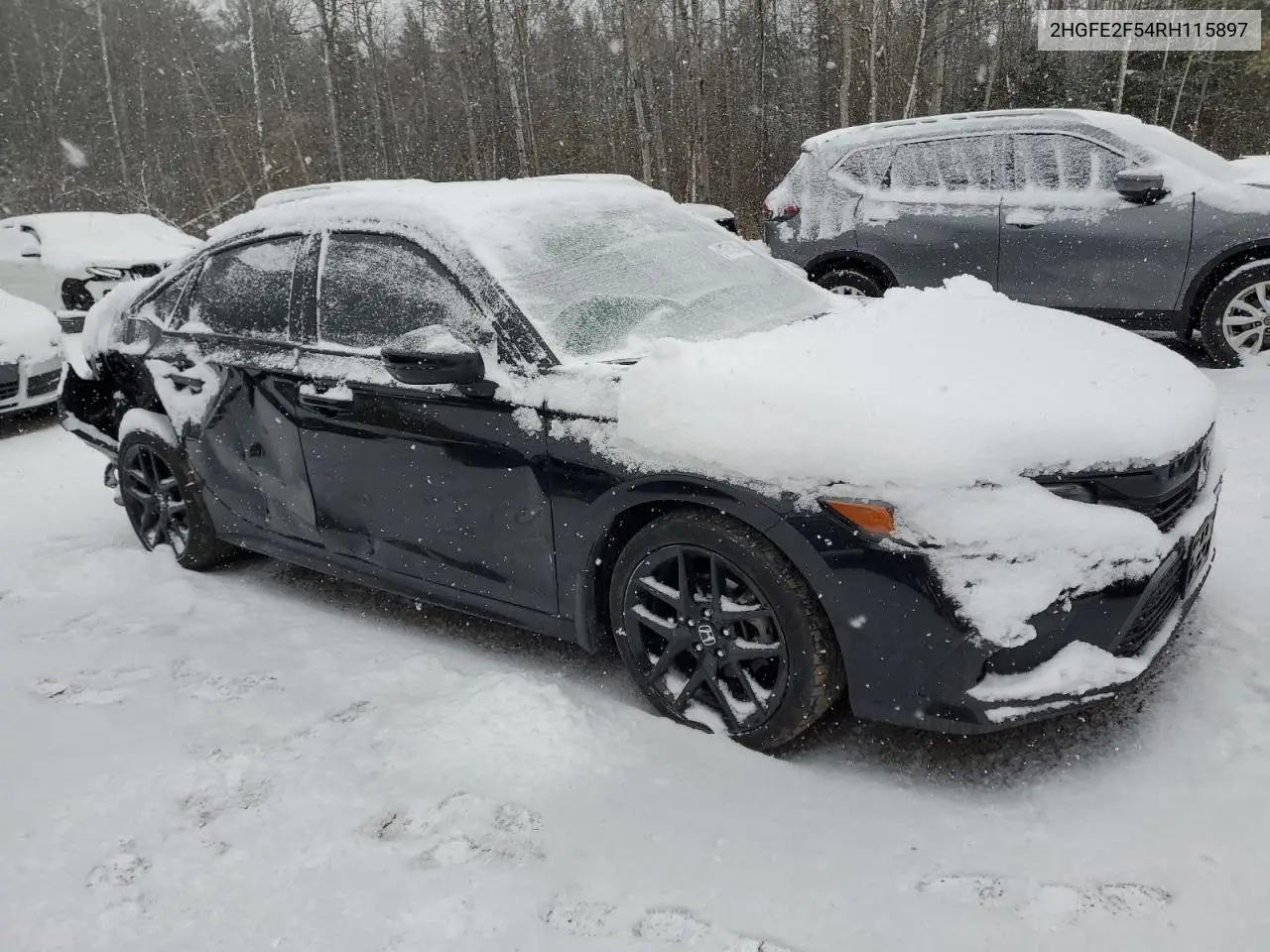 2HGFE2F54RH115897 2024 Honda Civic Sport
