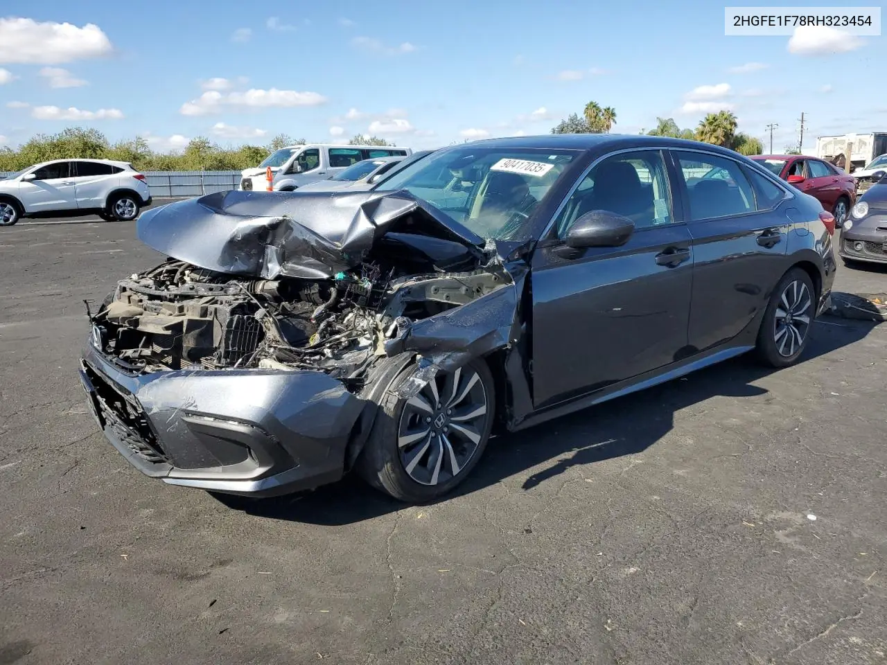 2HGFE1F78RH323454 2024 Honda Civic Ex
