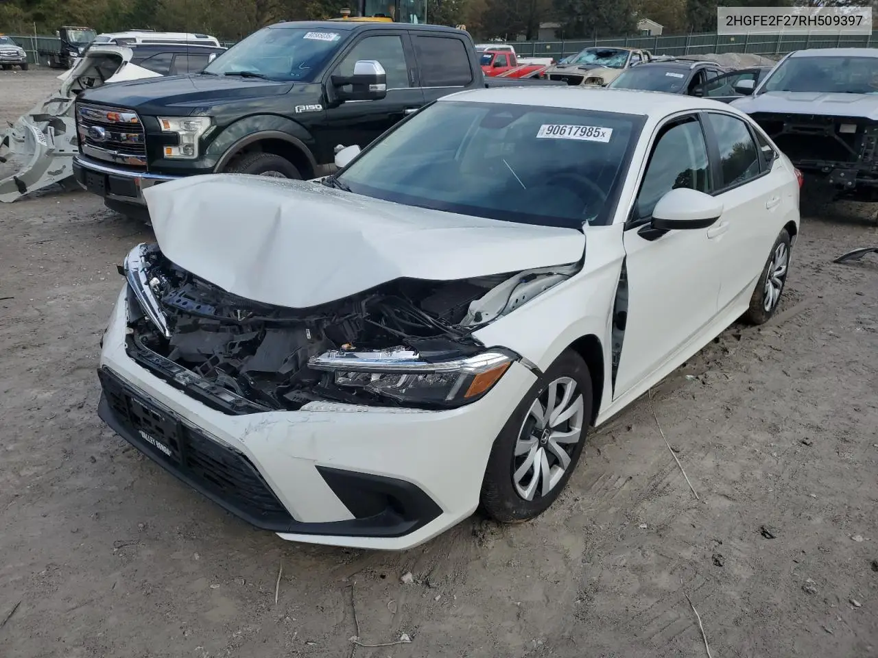 2HGFE2F27RH509397 2024 Honda Civic Lx