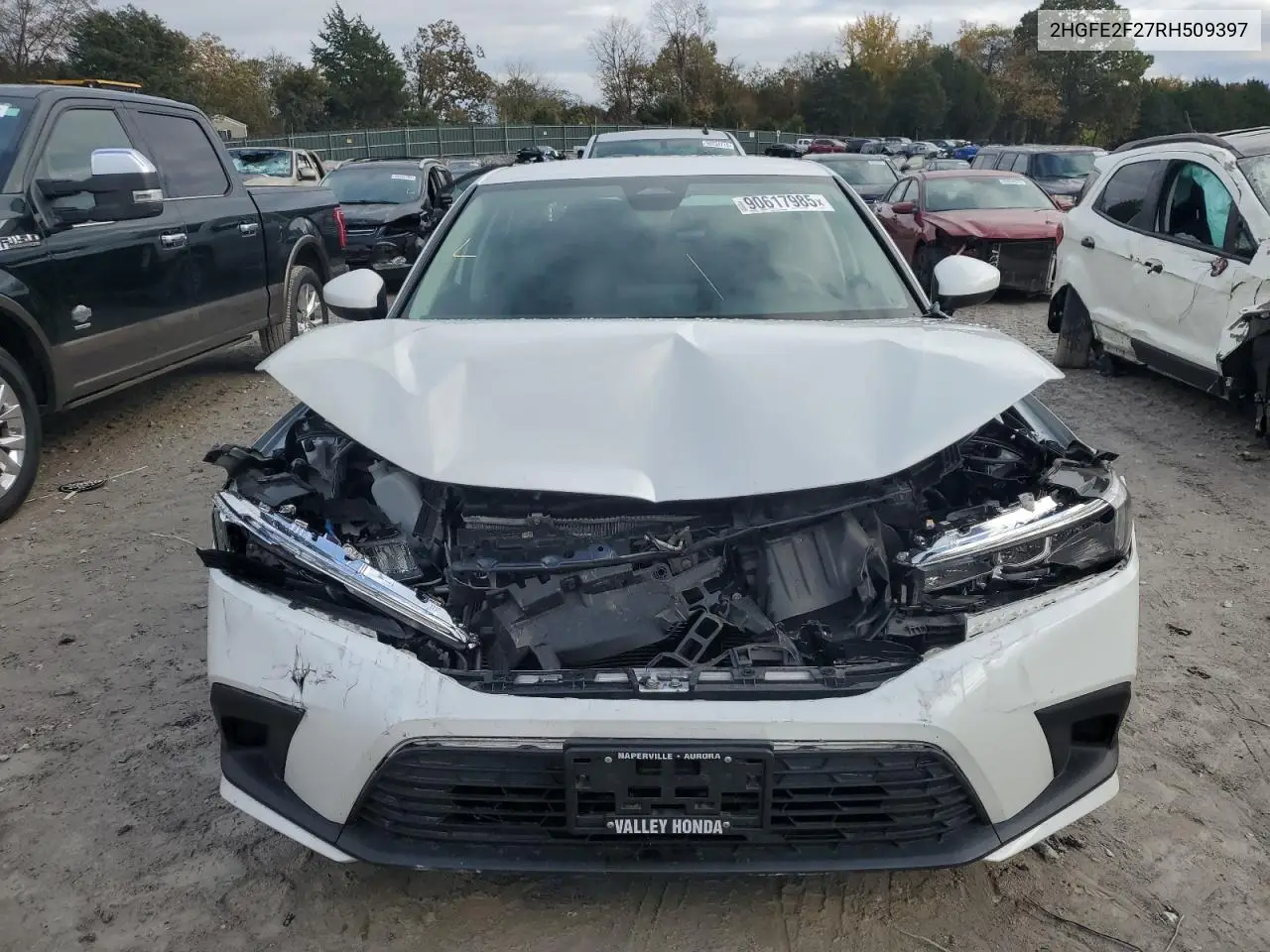 2HGFE2F27RH509397 2024 Honda Civic Lx