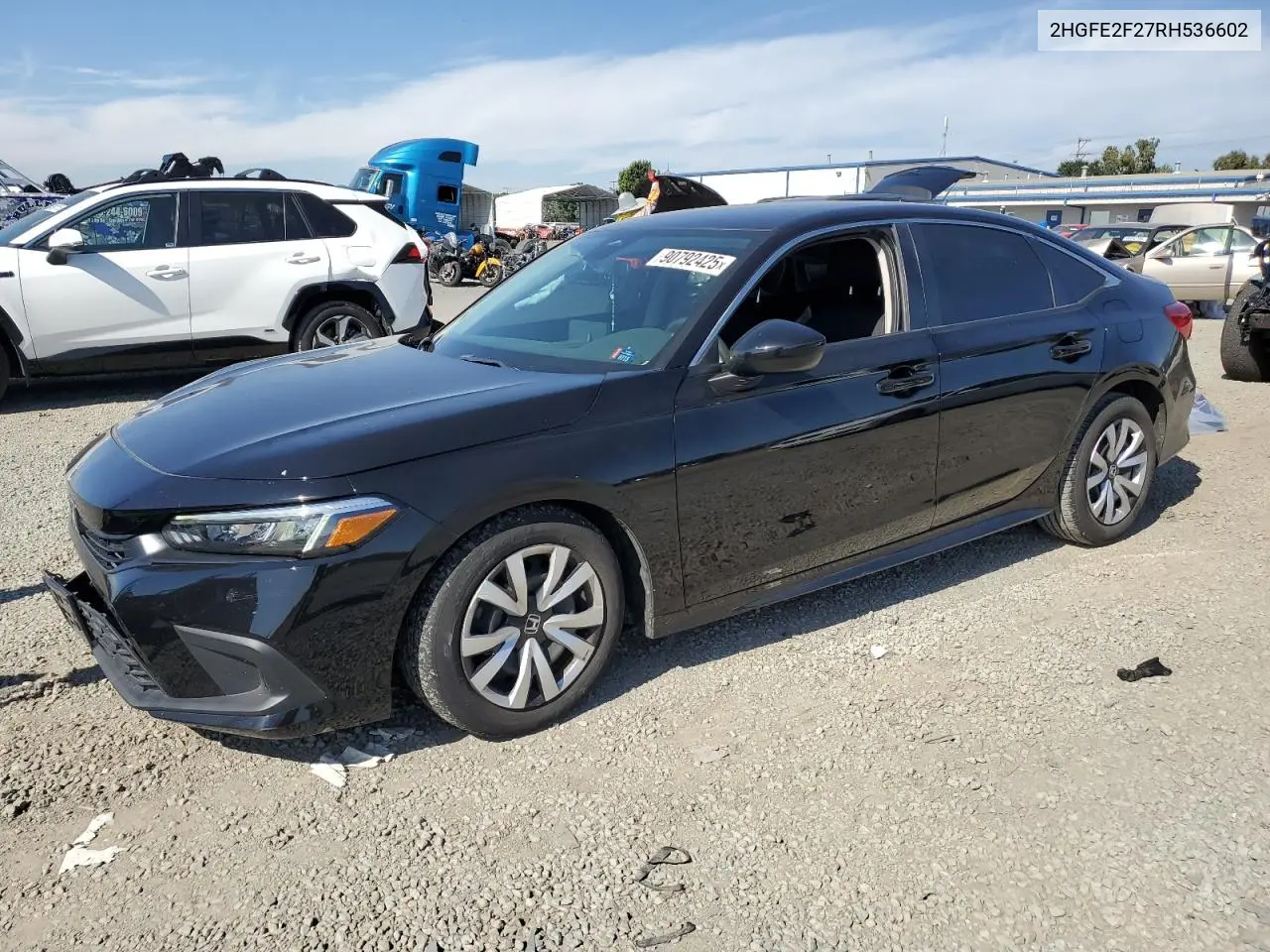 2HGFE2F27RH536602 2024 Honda Civic Lx