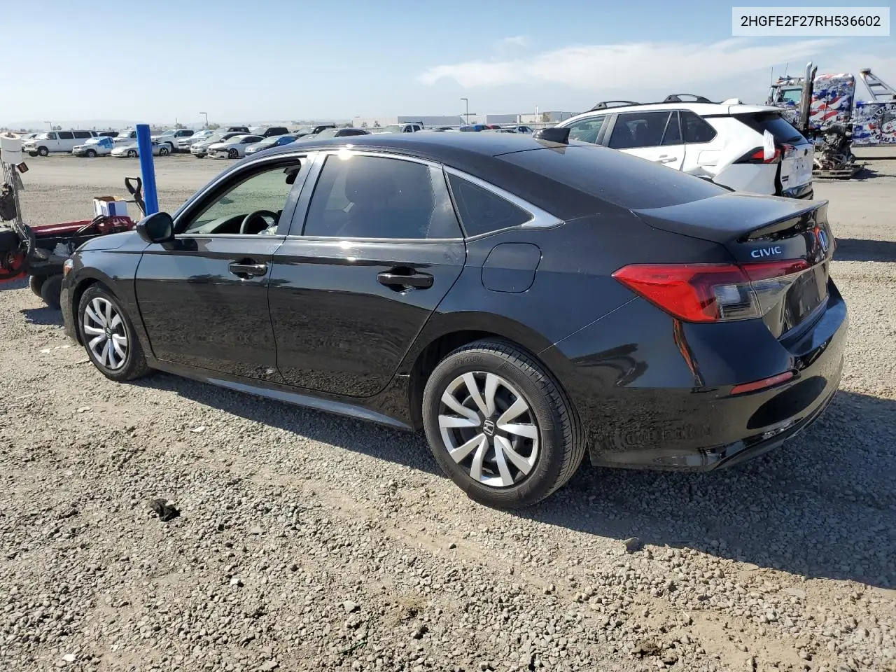 2HGFE2F27RH536602 2024 Honda Civic Lx