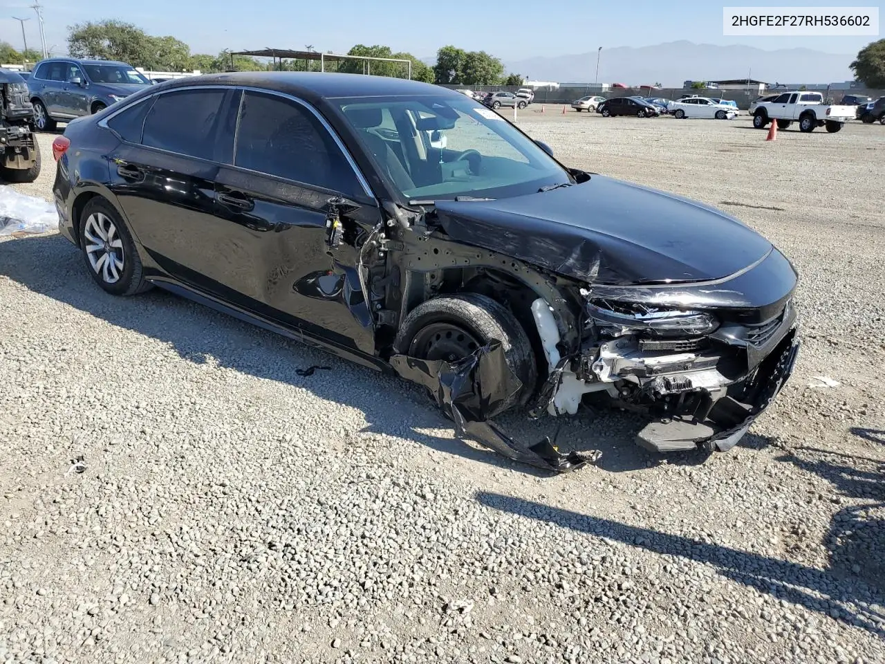 2HGFE2F27RH536602 2024 Honda Civic Lx
