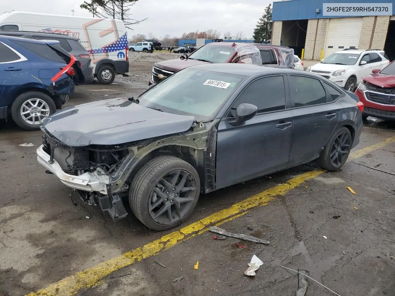 2HGFE2F59RH547370 2024 Honda Civic Sport