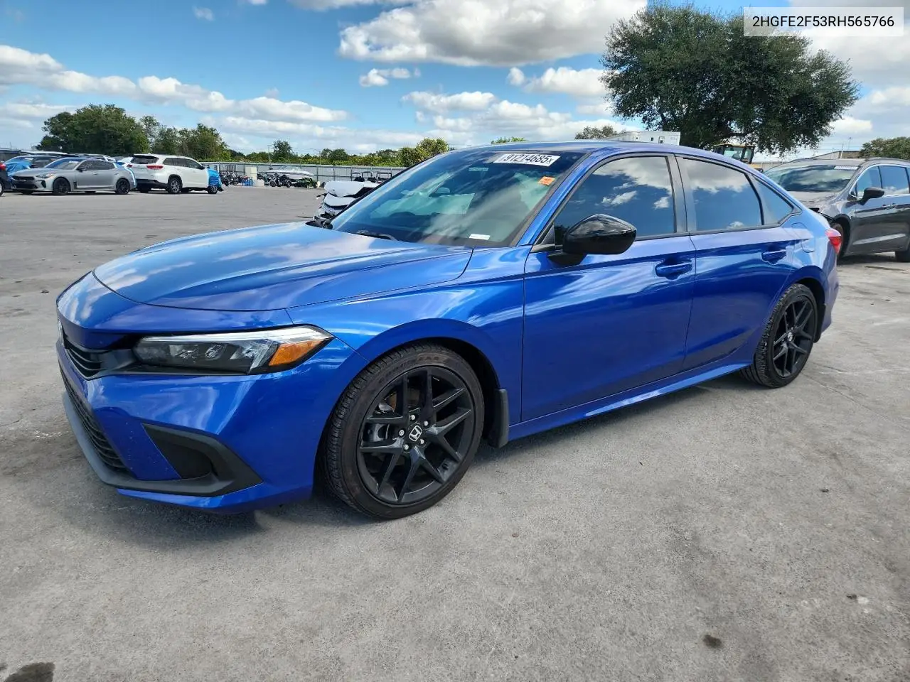 2HGFE2F53RH565766 2024 Honda Civic Sport