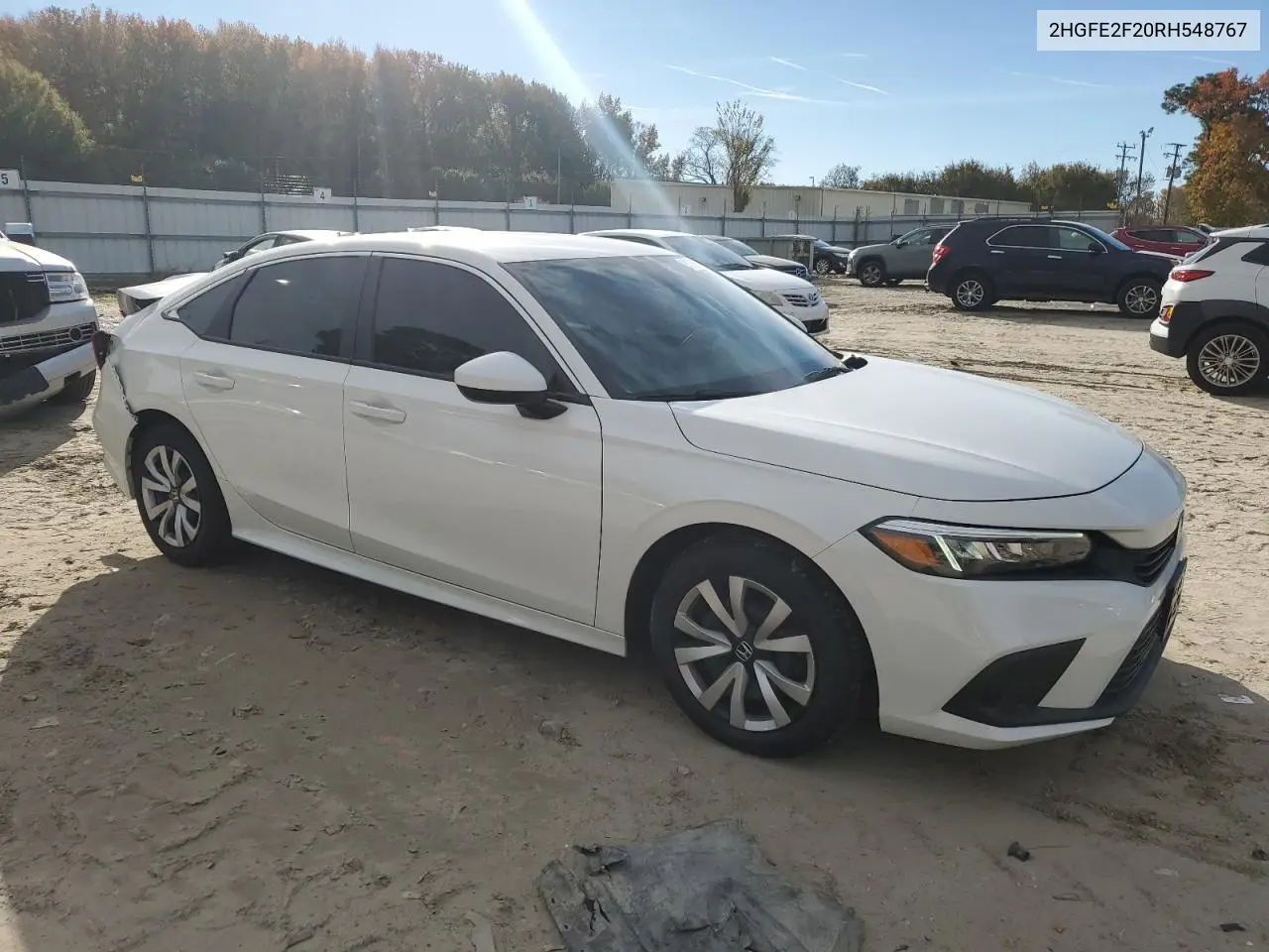 2HGFE2F20RH548767 2024 Honda Civic Lx