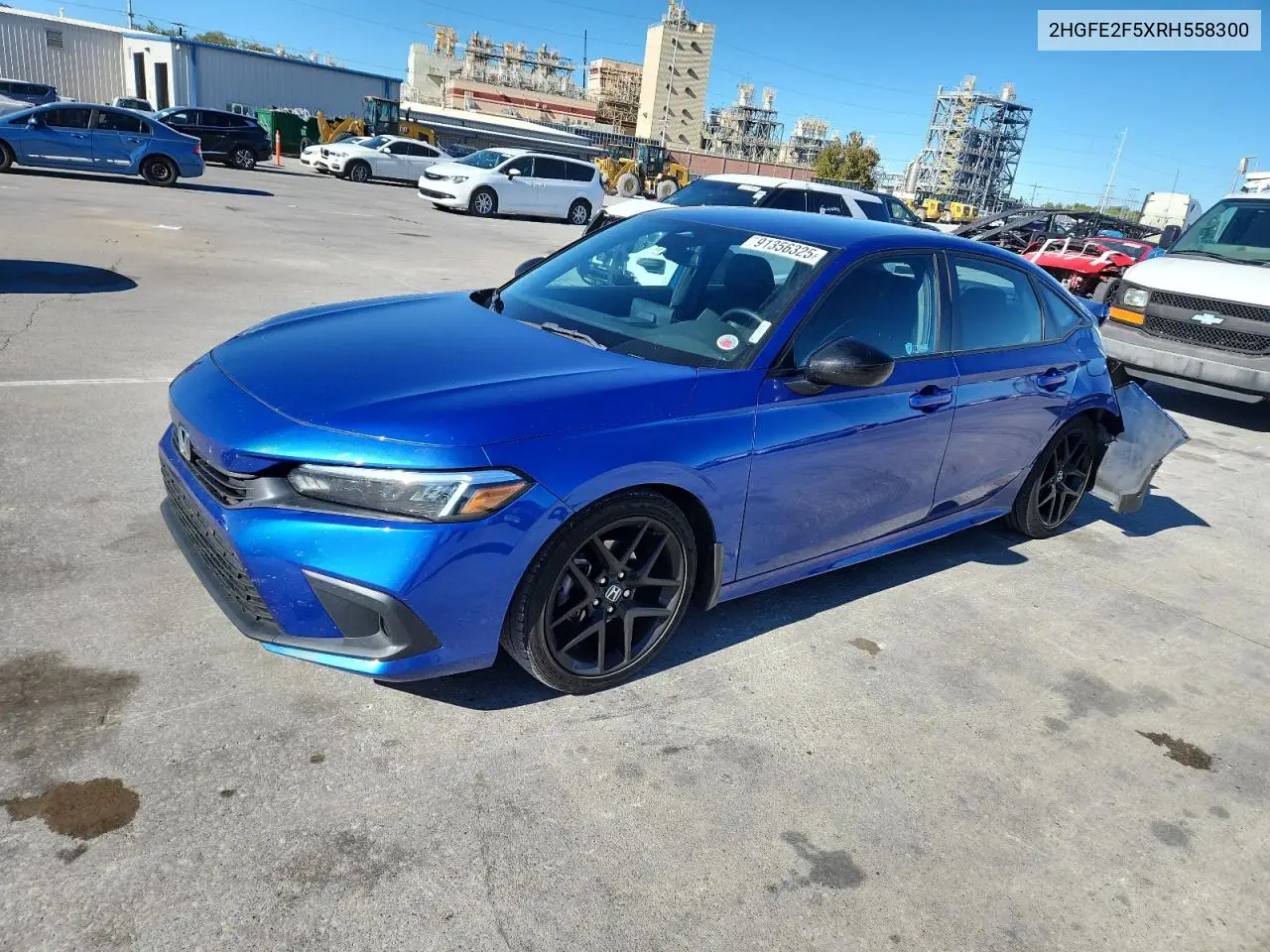 2HGFE2F5XRH558300 2024 Honda Civic Sport