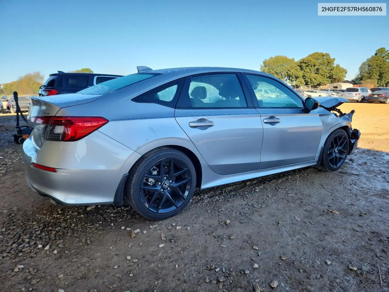 2HGFE2F57RH560876 2024 Honda Civic Sport