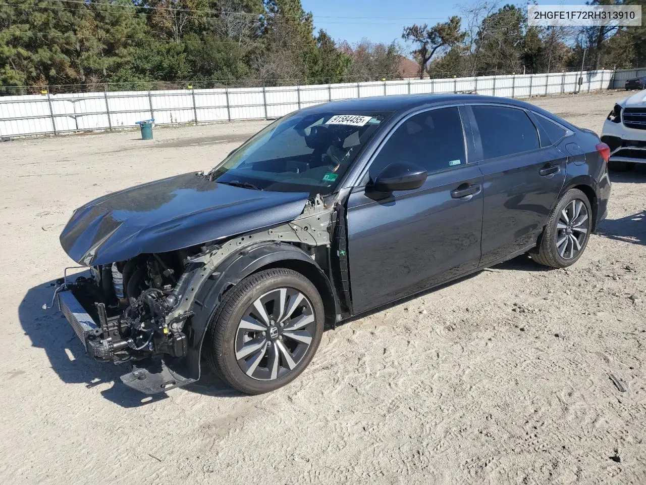 2HGFE1F72RH313910 2024 Honda Civic Ex