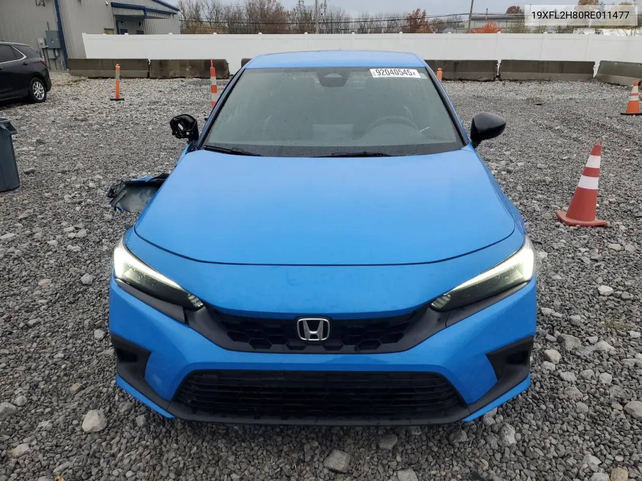 19XFL2H80RE011477 2024 Honda Civic Sport