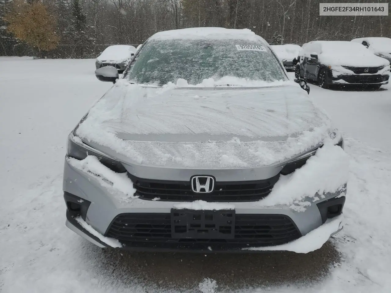 2HGFE2F34RH101643 2024 Honda Civic Ex