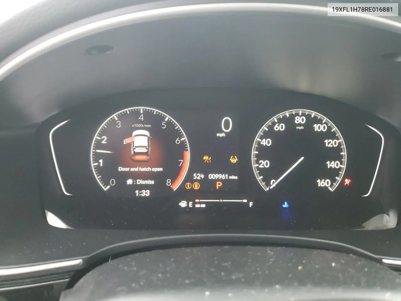 19XFL1H78RE016881 2024 Honda Civic Exl