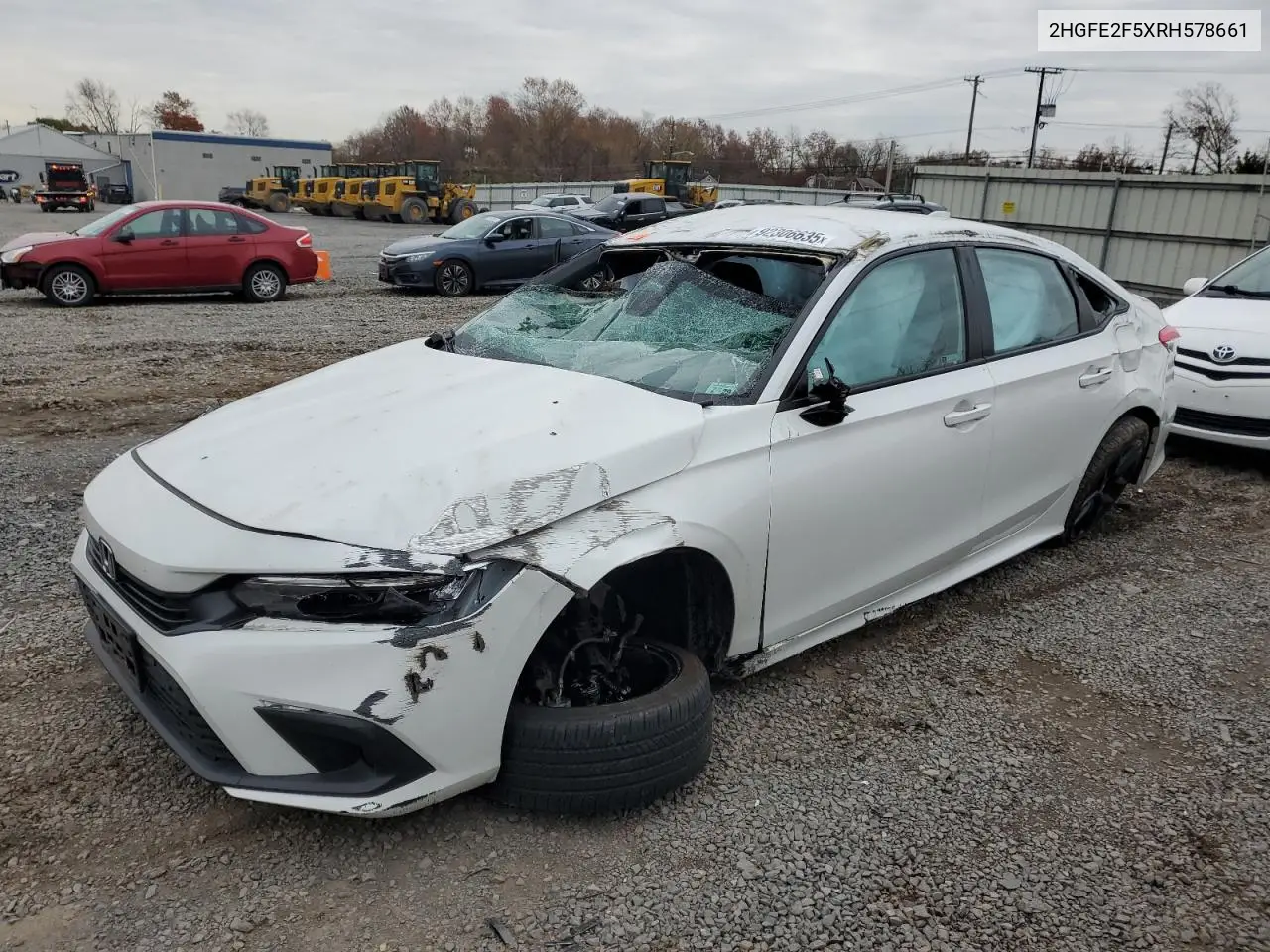 2HGFE2F5XRH578661 2024 Honda Civic Sport