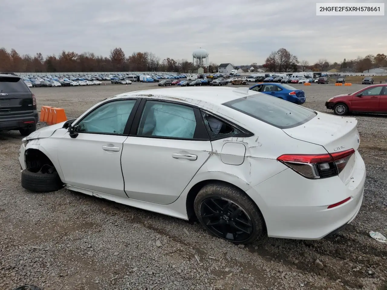2HGFE2F5XRH578661 2024 Honda Civic Sport