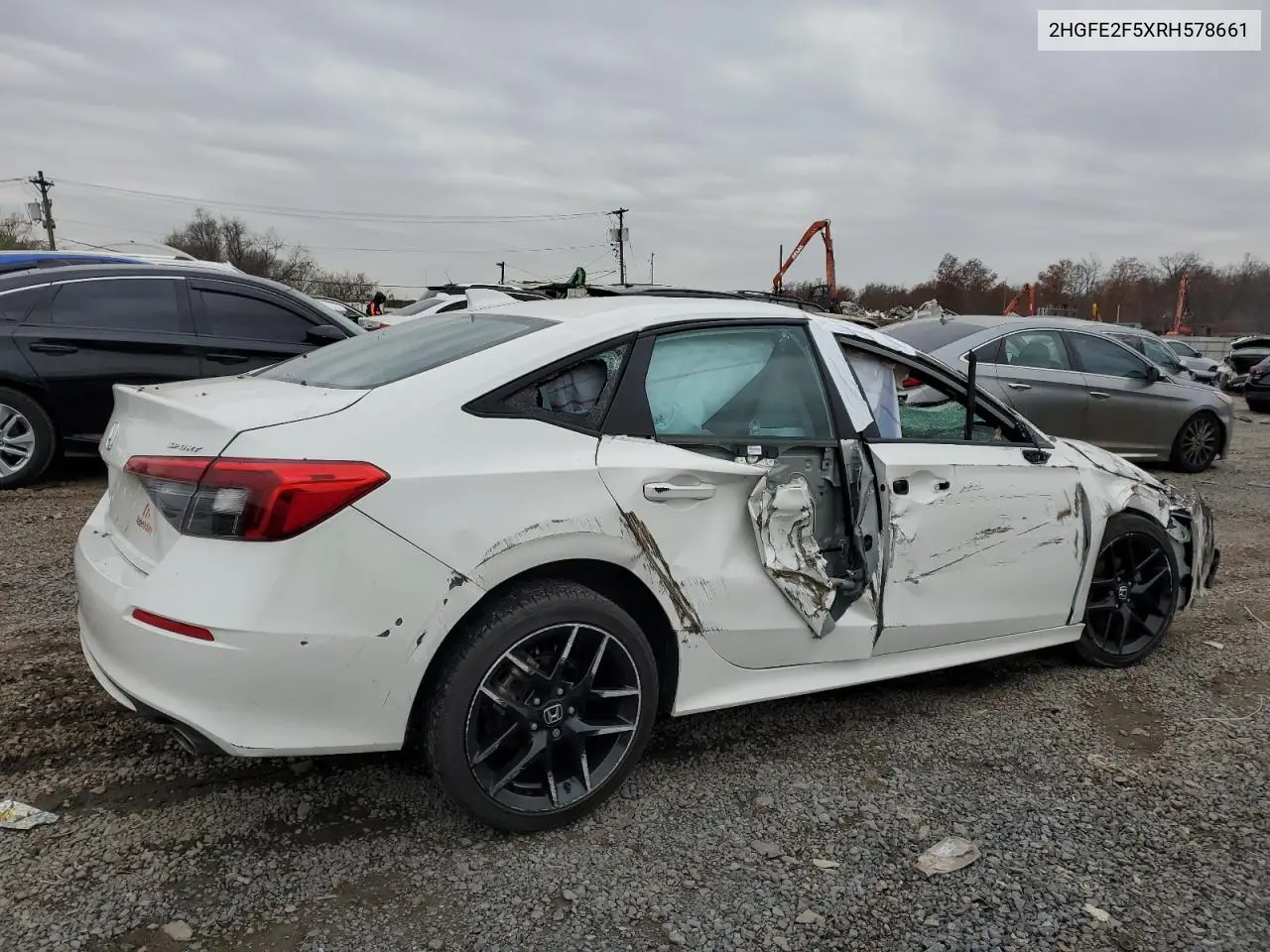 2HGFE2F5XRH578661 2024 Honda Civic Sport