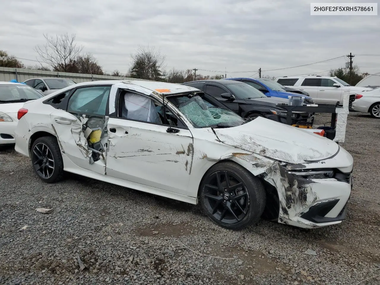 2HGFE2F5XRH578661 2024 Honda Civic Sport