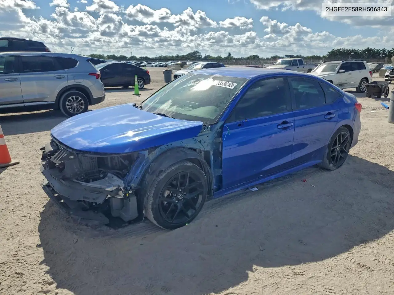 2HGFE2F58RH506843 2024 Honda Civic Sport