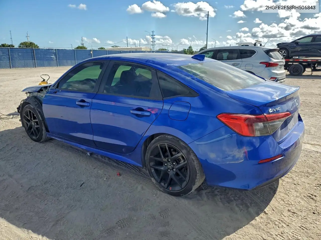 2HGFE2F58RH506843 2024 Honda Civic Sport