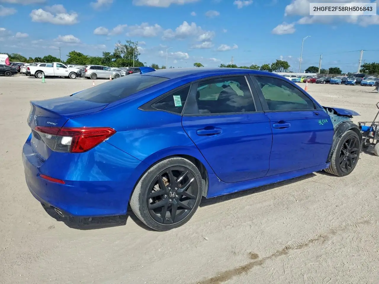 2HGFE2F58RH506843 2024 Honda Civic Sport