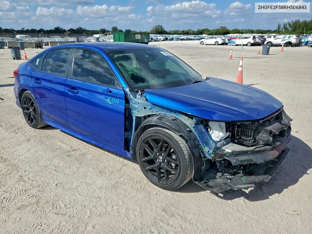2HGFE2F58RH506843 2024 Honda Civic Sport