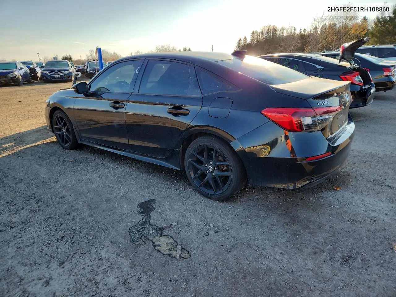 2HGFE2F51RH108860 2024 Honda Civic Sport
