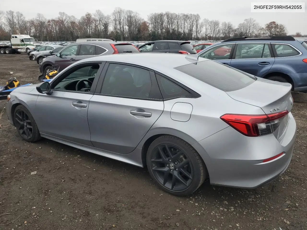 2HGFE2F59RH542055 2024 Honda Civic Sport