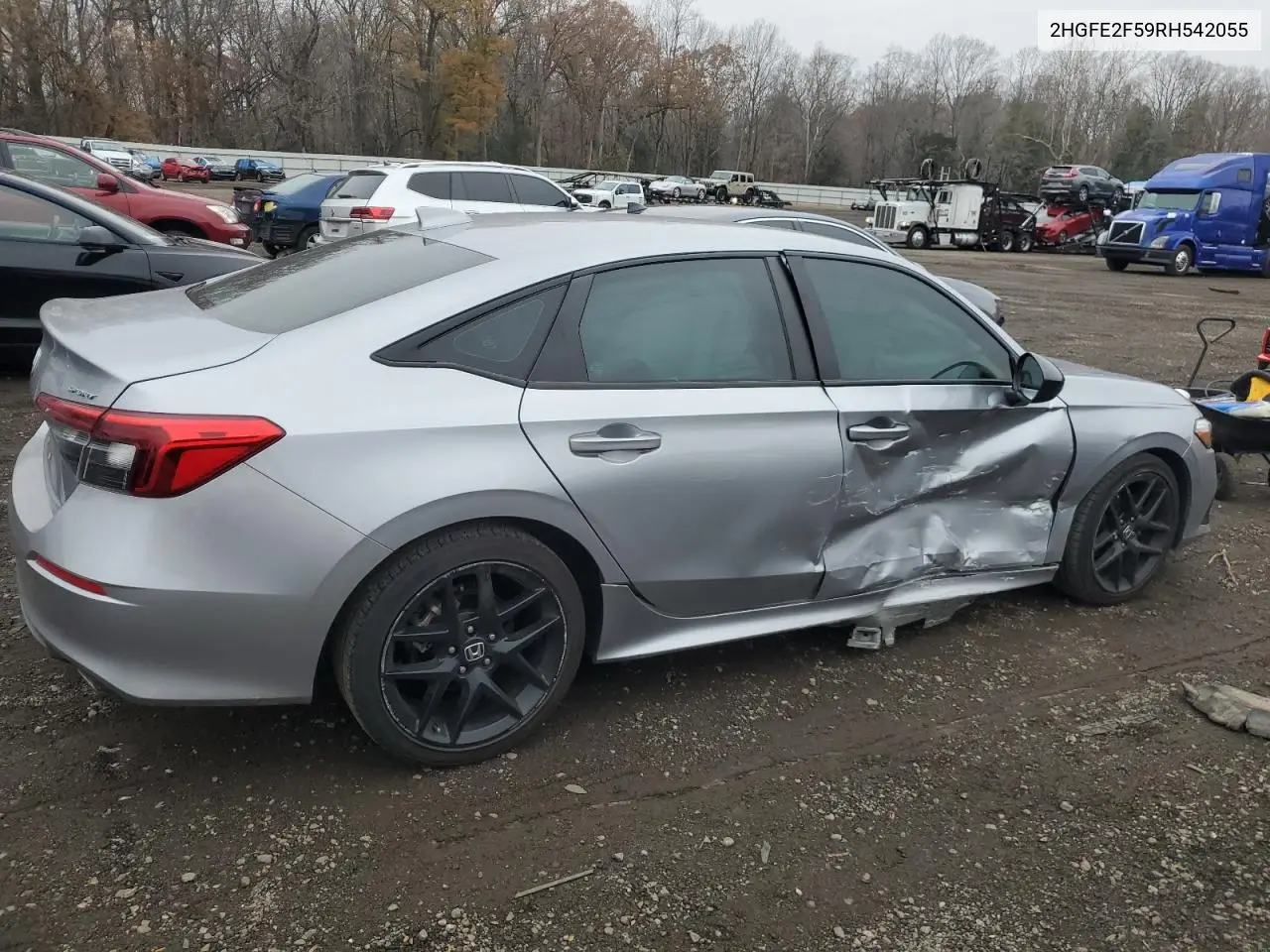 2HGFE2F59RH542055 2024 Honda Civic Sport