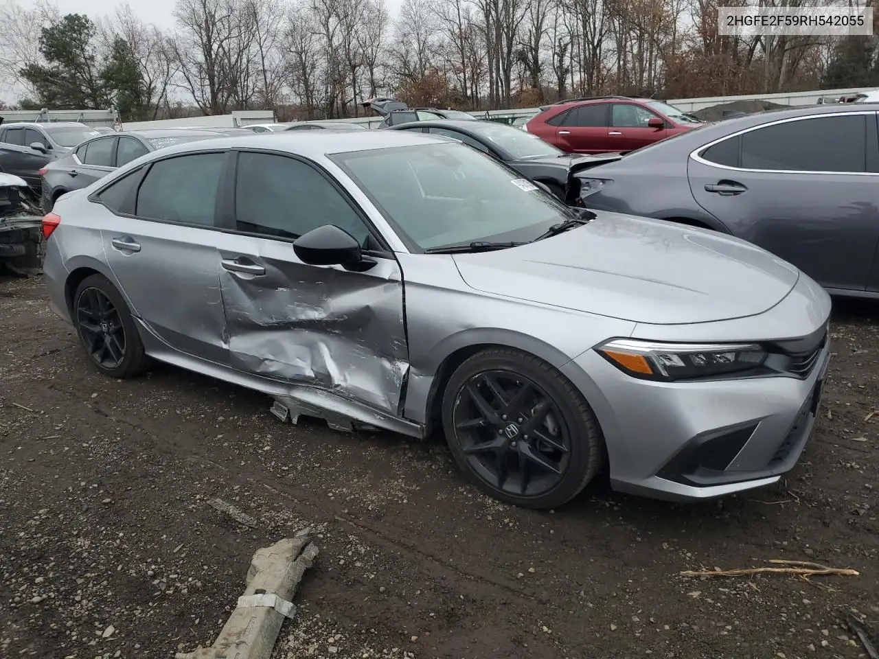 2HGFE2F59RH542055 2024 Honda Civic Sport