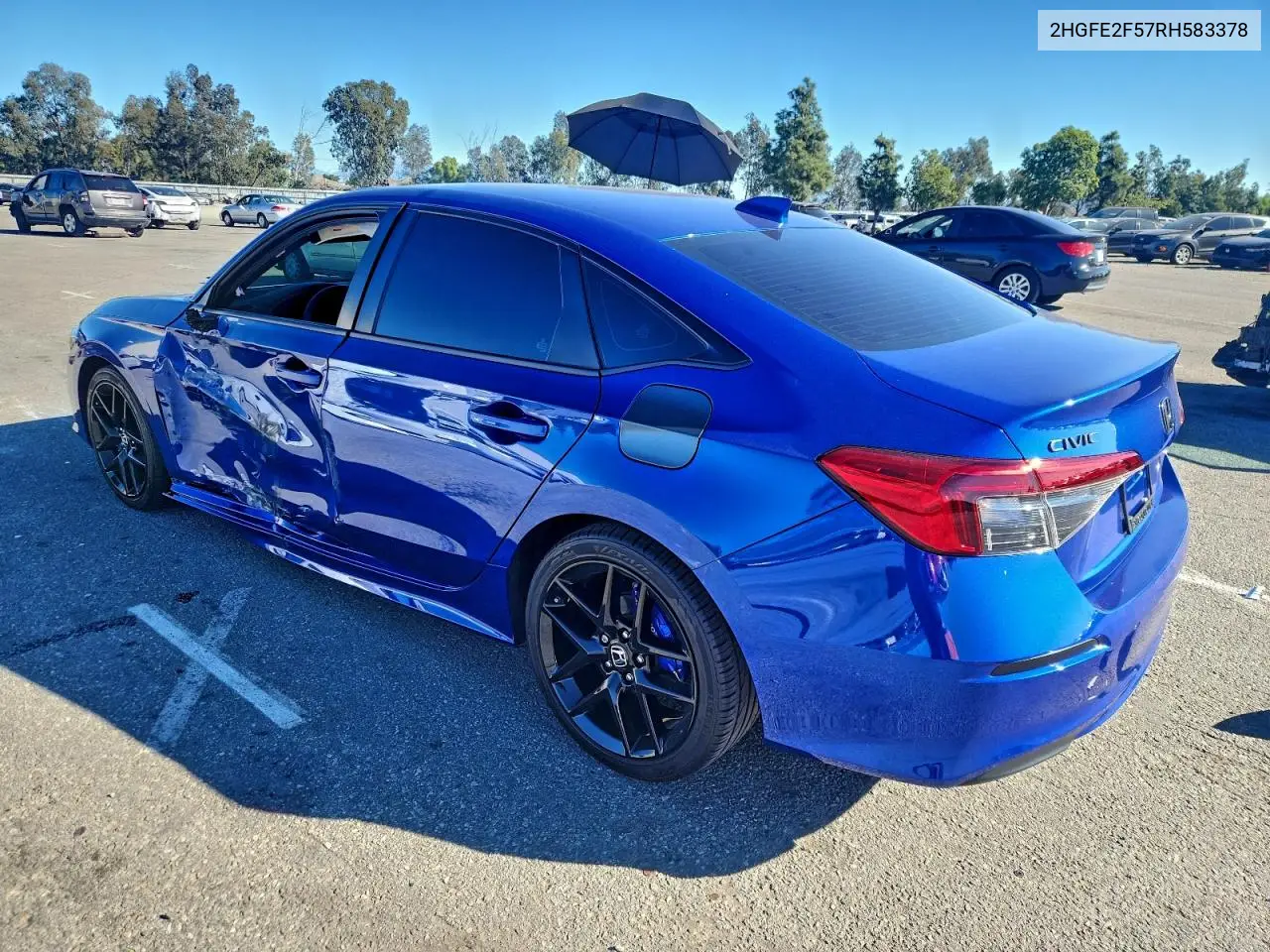 2HGFE2F57RH583378 2024 Honda Civic Sport