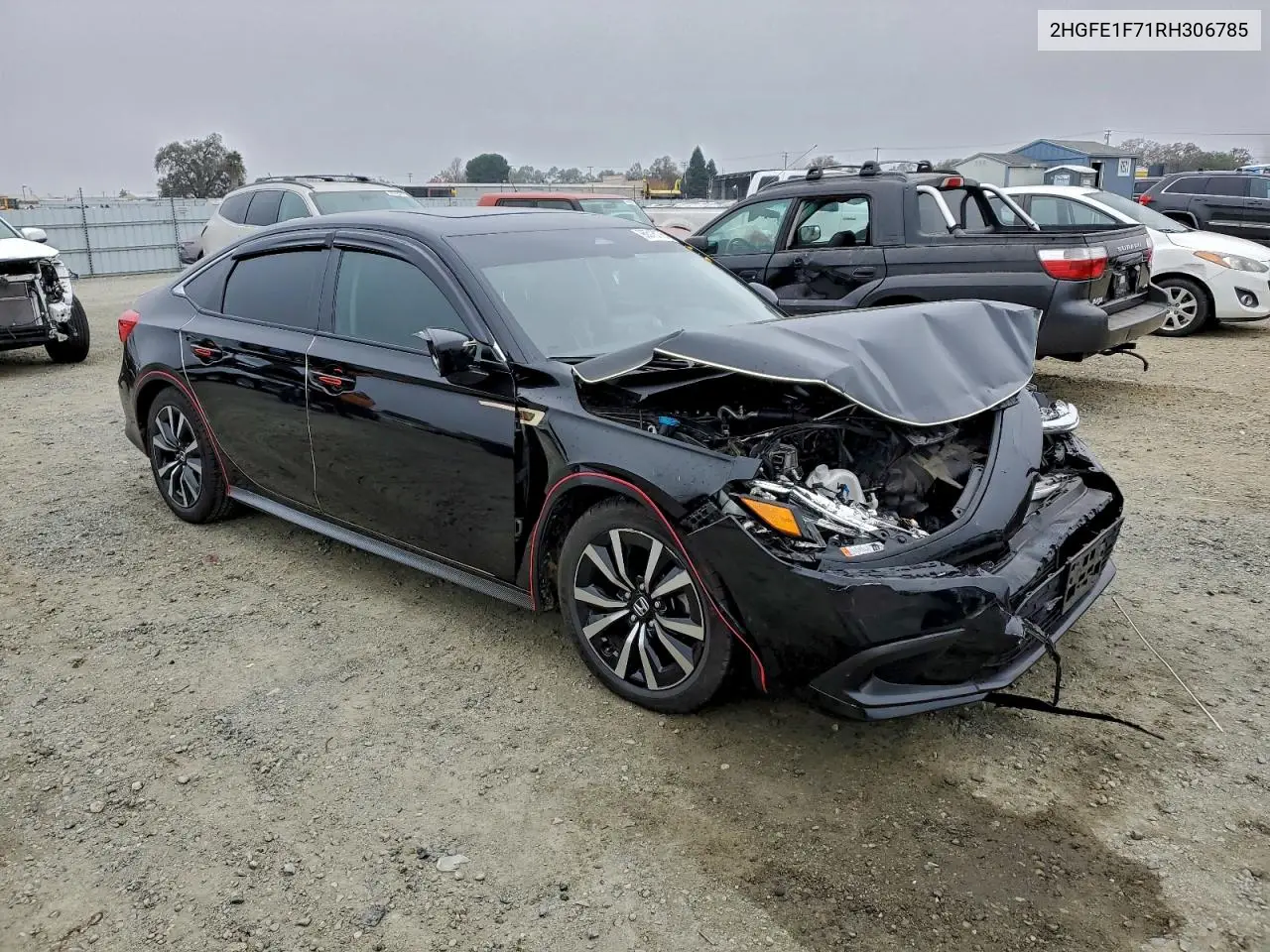 2HGFE1F71RH306785 2024 Honda Civic Ex