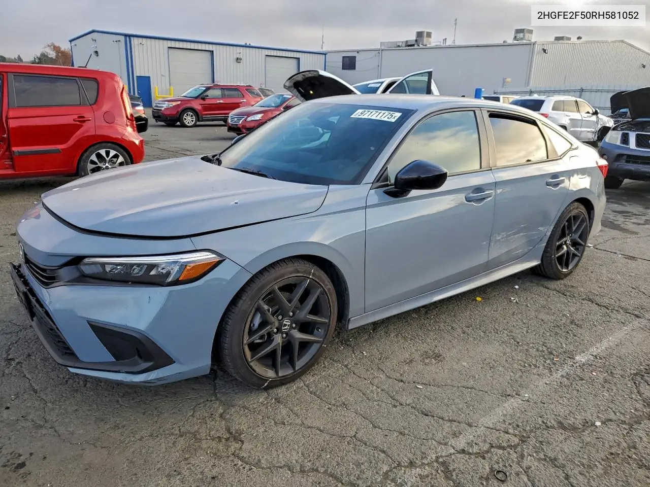 2HGFE2F50RH581052 2024 Honda Civic Sport