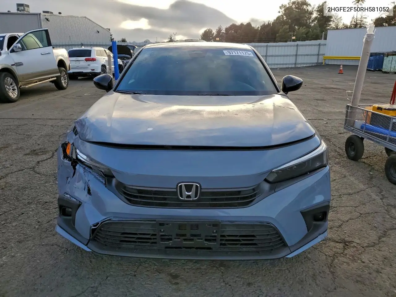 2HGFE2F50RH581052 2024 Honda Civic Sport