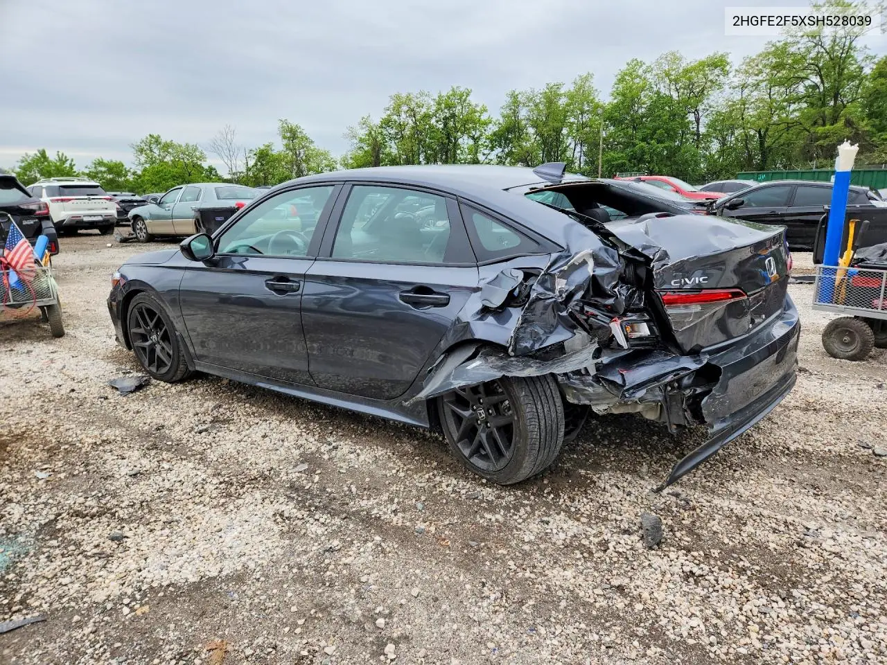 2HGFE2F5XSH528039 2025 Honda Civic Sport
