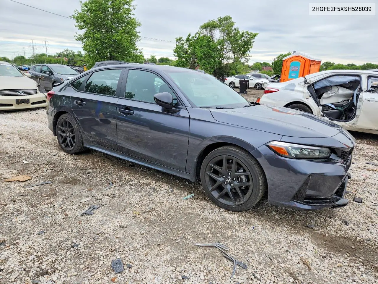 2HGFE2F5XSH528039 2025 Honda Civic Sport