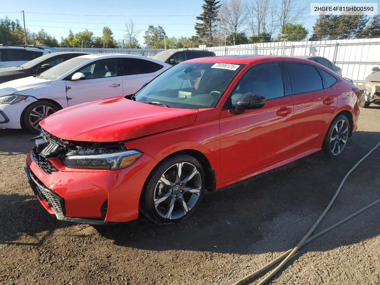 2HGFE4F81SH000590 2025 Honda Civic Sport
