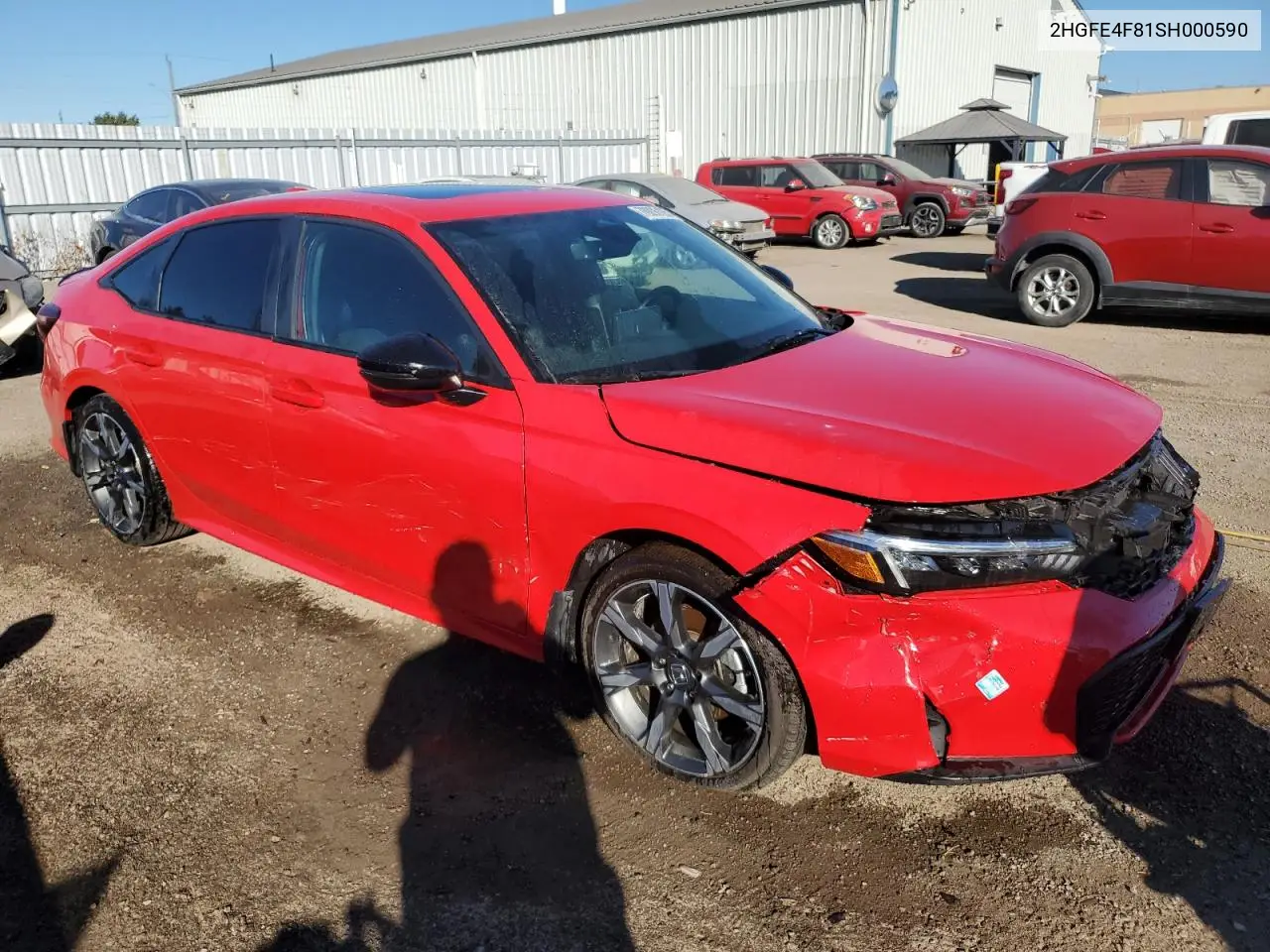 2HGFE4F81SH000590 2025 Honda Civic Sport