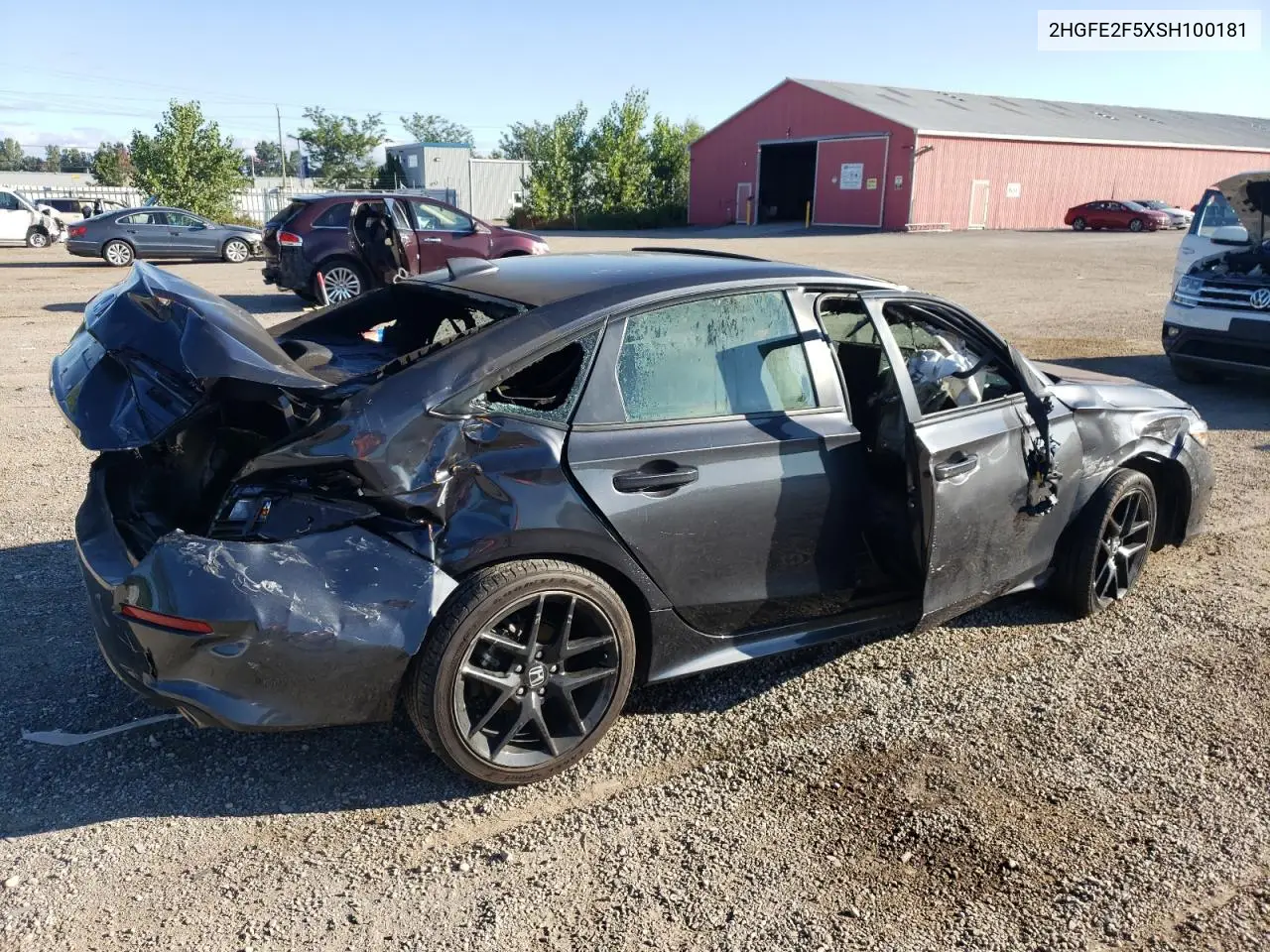 2HGFE2F5XSH100181 2025 Honda Civic Sport