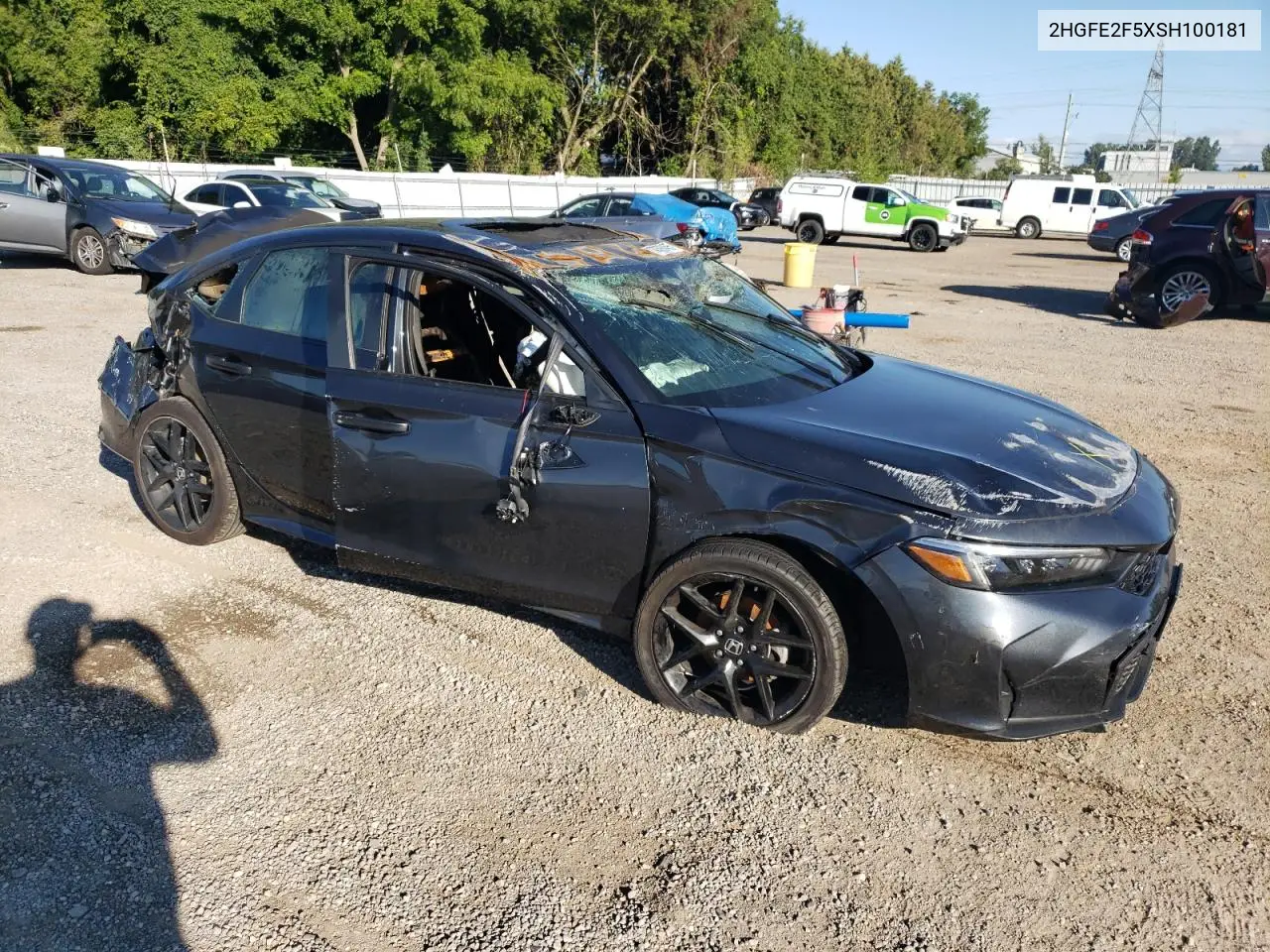 2HGFE2F5XSH100181 2025 Honda Civic Sport