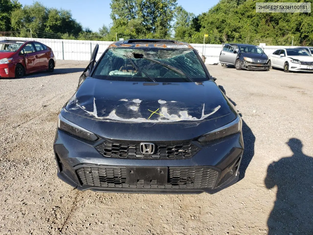 2HGFE2F5XSH100181 2025 Honda Civic Sport